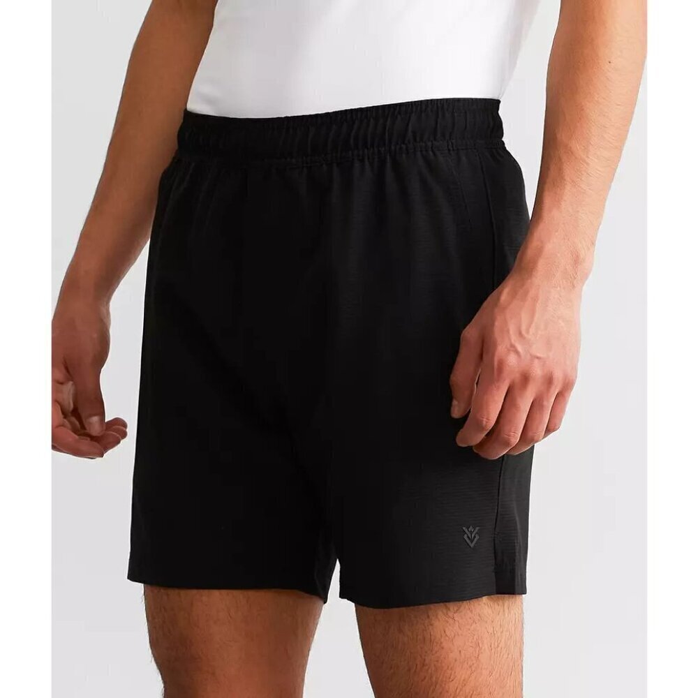 Veece Men's Active Stretch Short 6.5" - S Black